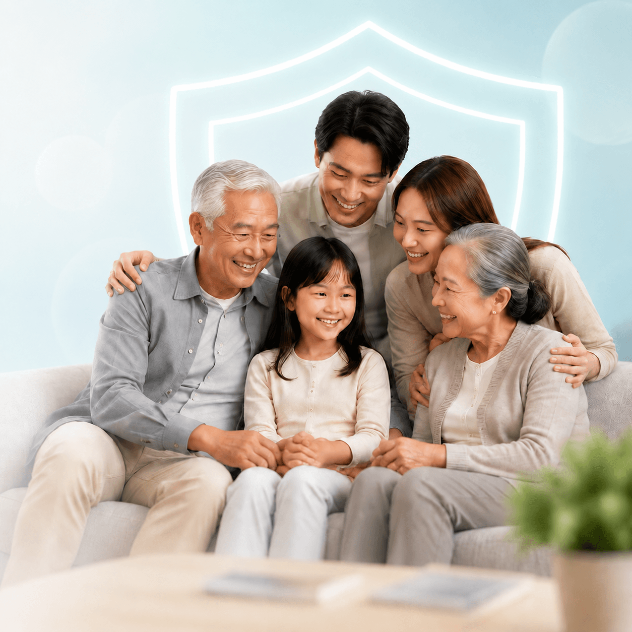 KinHealthVault family illustration